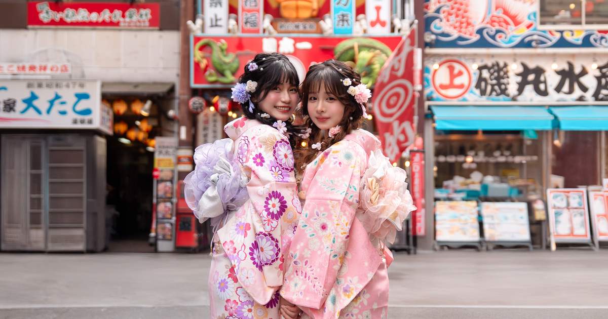 着物・浴衣 osakana カワイイオオサカ着物・浴衣体験